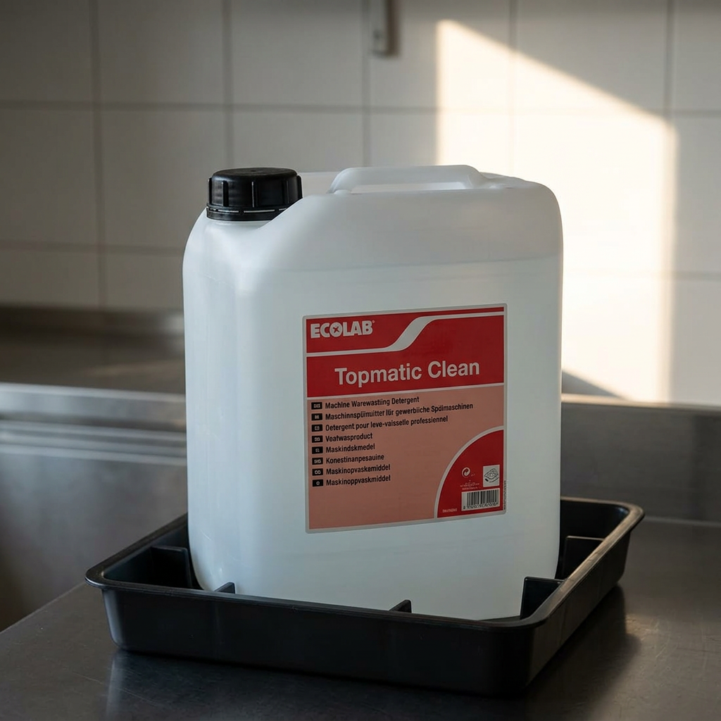 Topmatic Clean i køkkenserviceområde, stemningsbillede