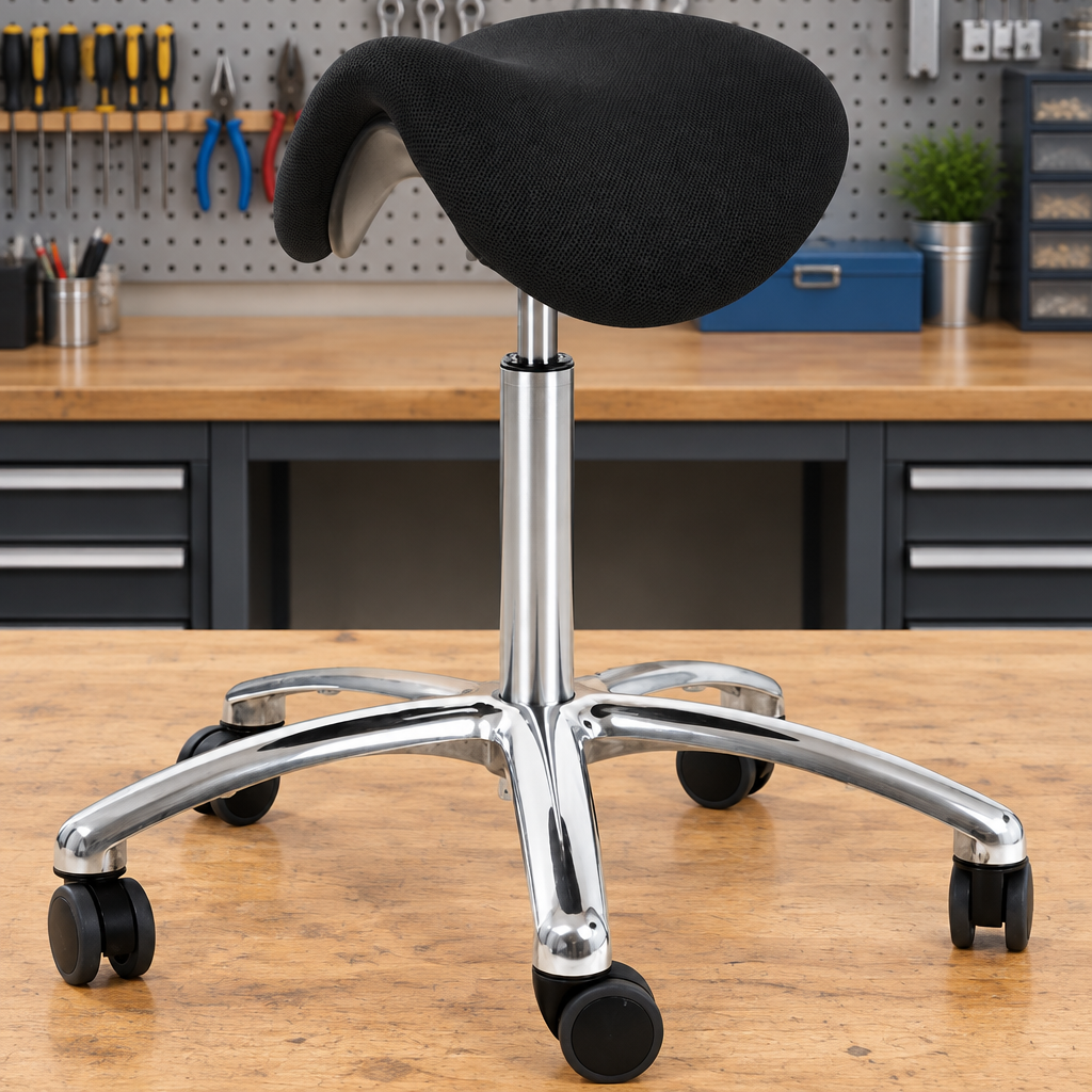 Klinik 600 Runner ved arbejdsbord, stemningsillustration