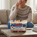 Haribo Click Mix ved en slikpause med en voksen