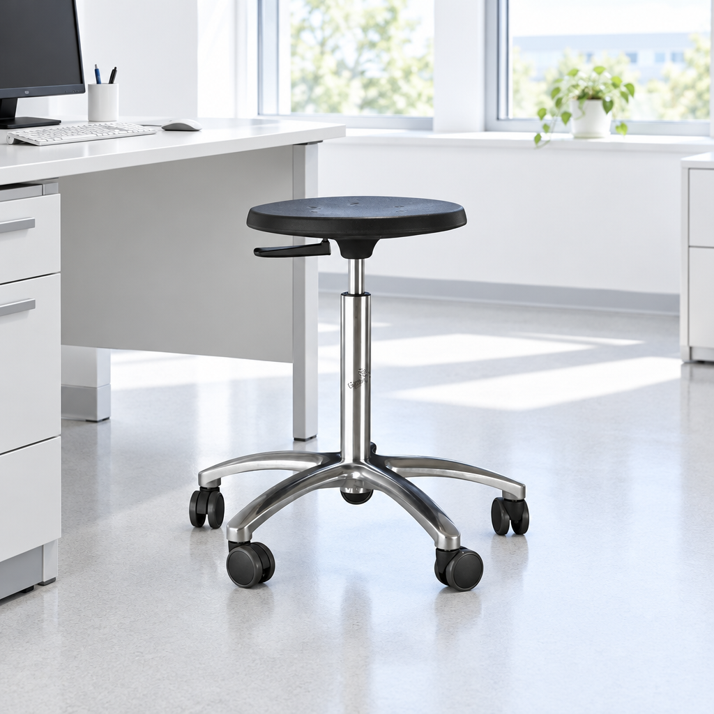 Klinik 740 ved klinikarbejdsplads, stemningsillustration