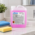 Kiehl AvenisFoam 5 L med klud og svamp ved håndvask
