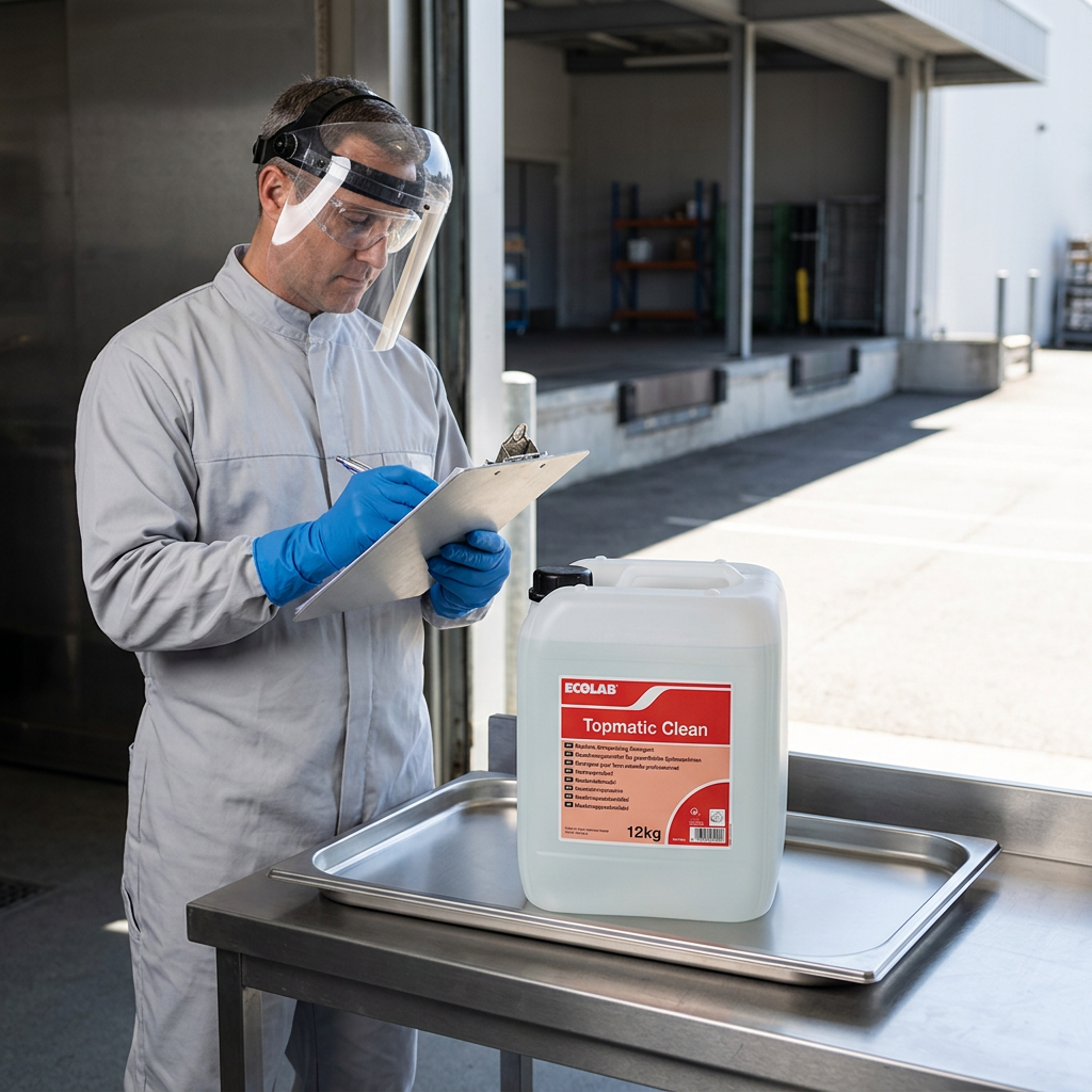 Topmatic Clean i professionel arbejdssituation, stemningsbillede