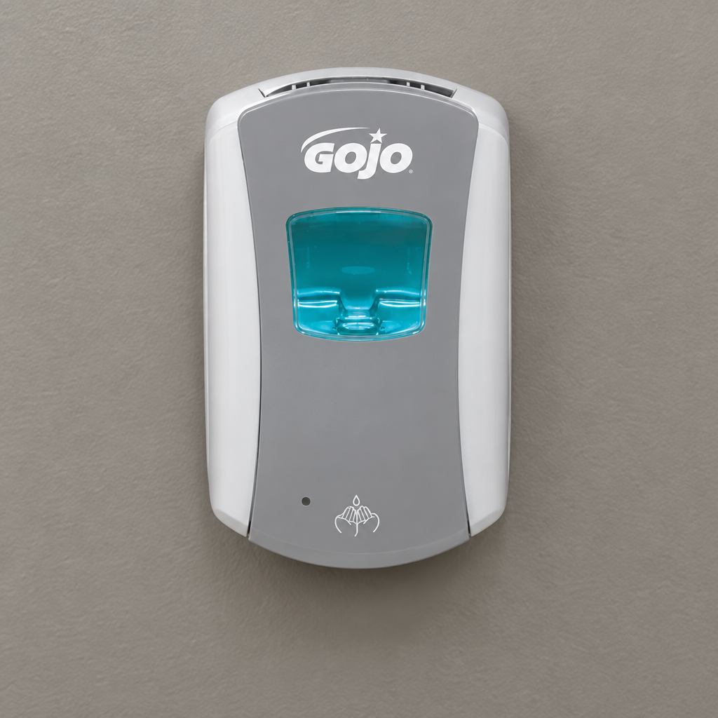 GOJO LTX-7 skumsæbedispenser på grå væg