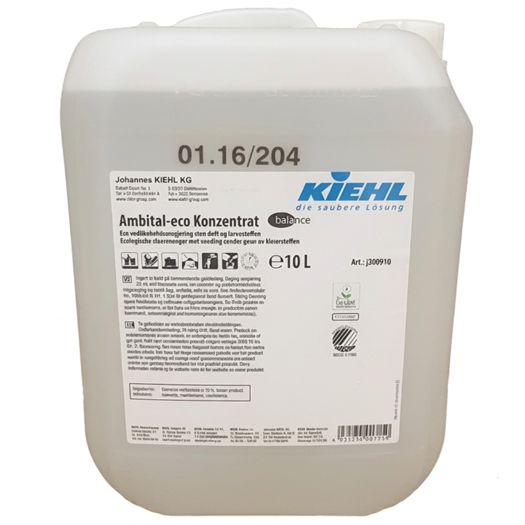 Kiehl Ambital-eco balance 10 L dunk på hvid baggrund