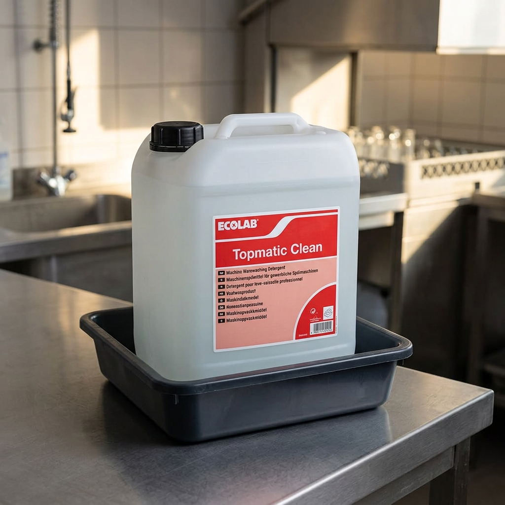 Topmatic Clean i professionelt opvaskeområde, stemningsbillede
