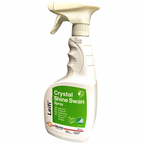 Glasrens Leifi Crystal Shine Swan Spray, 750 ml på hvid baggrund