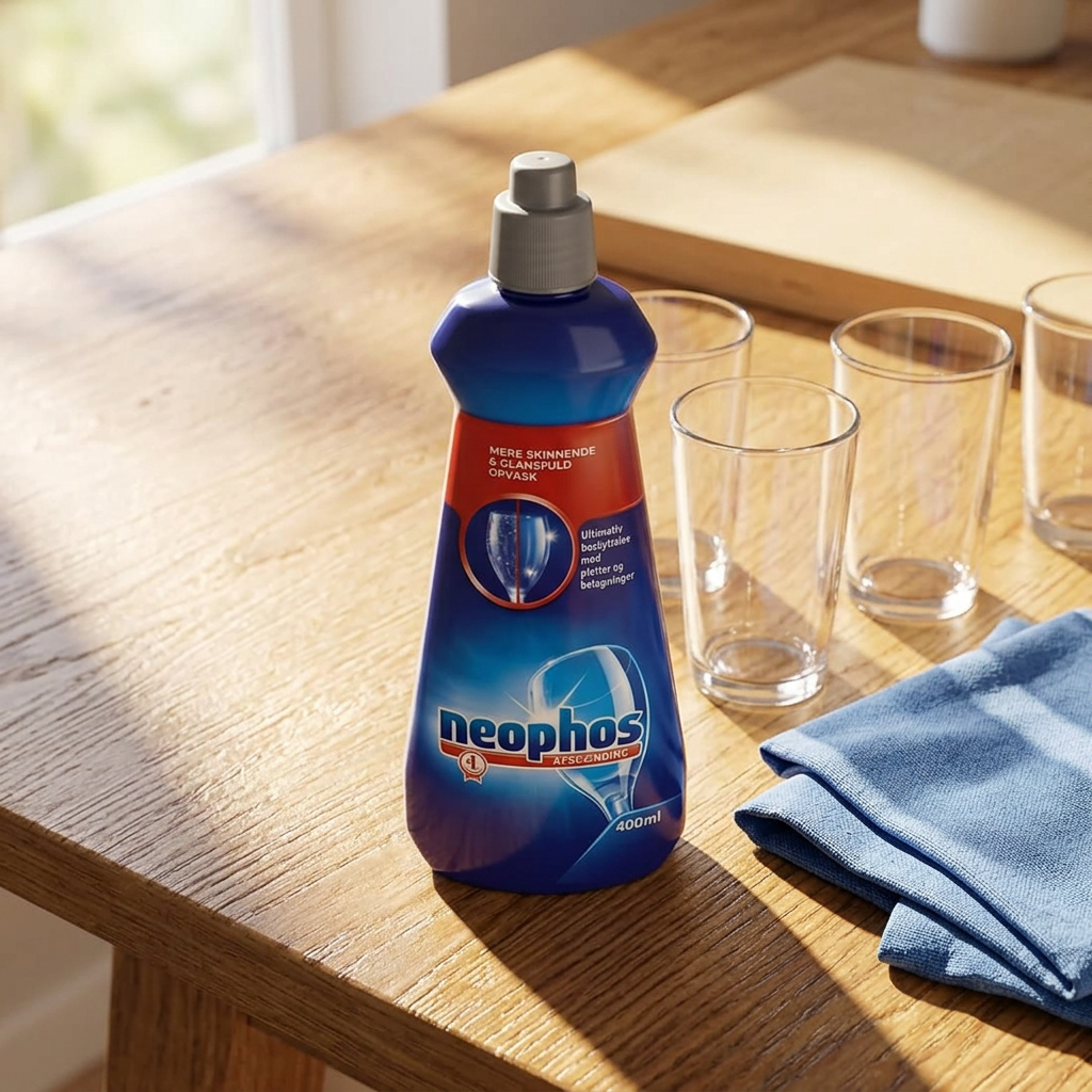 Neophos afspænding 400 ml med glas og klud som separat miljørekvisit
