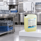 Kiehl Arcandis-Eco 20 L på hvid platform i kantinens opvaskeområde