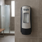 GOJO ADX-7 hånd/bad-dispenser 2503 i et tørt område ved bruserum