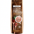 Cocoa Fantasy Hot Choc Powder kakaopulver i pose på hvid baggrund