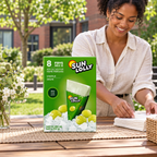 Sun Lolly Vindrue på udendørs serveringsbord ved klargøring af servietter