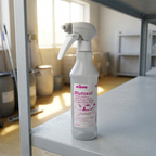 Kiehl Blutoxol sprayflaske i solrigt arbejdsrum