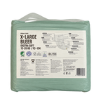 REMA 1000 X-Large 6 bleer, frilagt bagside med produktinformation og EAN 5705830358578.