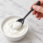 Grå PP-teske bruges til yoghurt