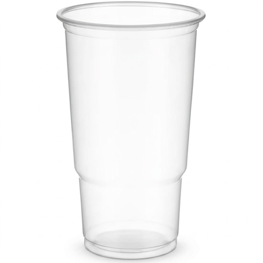 Catersource fadølsglas i klar PP, 30 cl, produktfoto