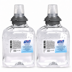 Illustration af salgsenheden med to Purell TFX-refills à 1200 ml