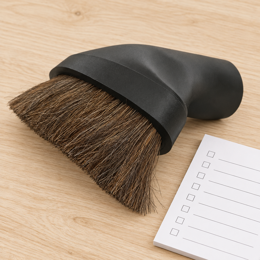Møbelmundstykke 8 × 5 cm ved indkøbsliste