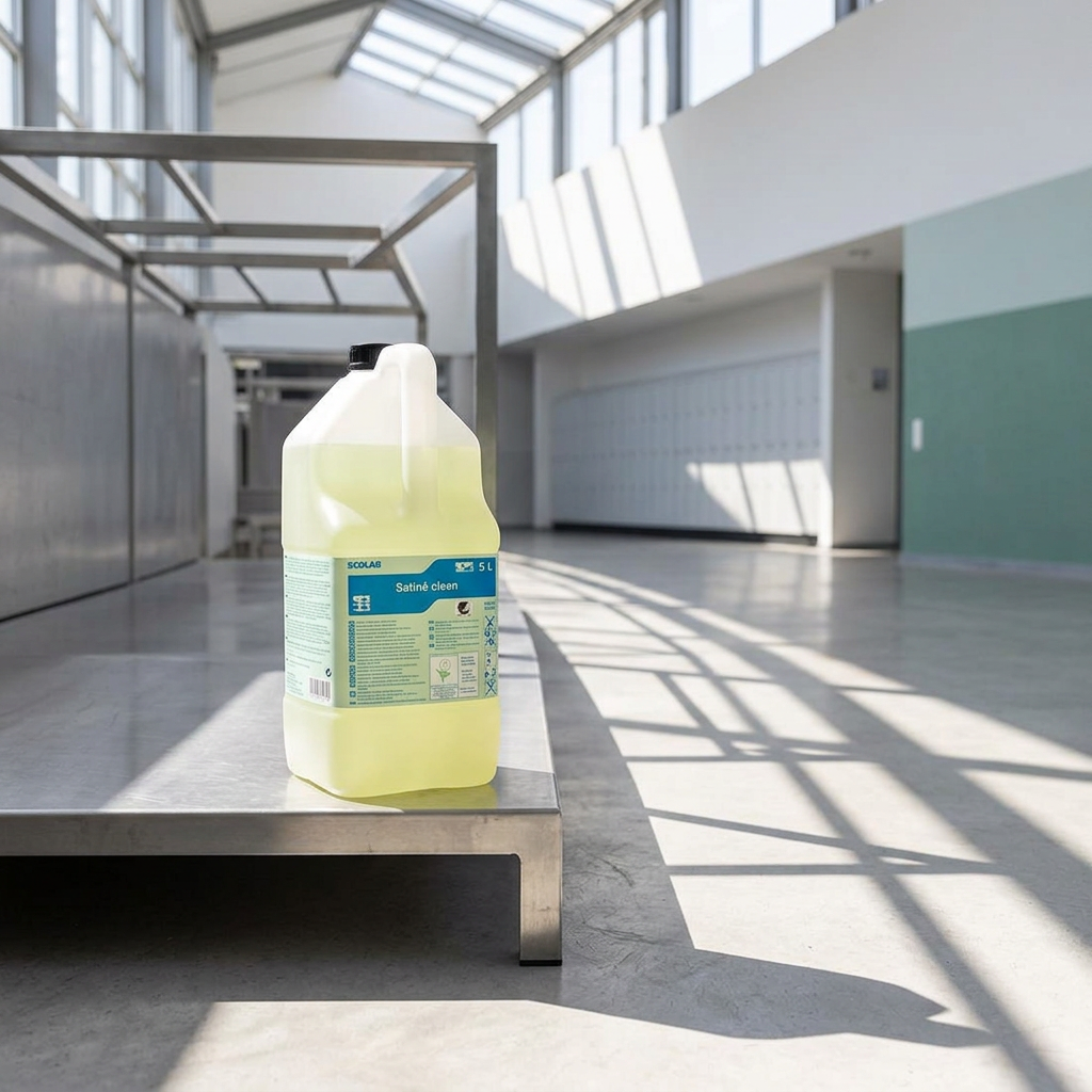 Satine Clean 5-liters dunk i sportshallens serviceområde