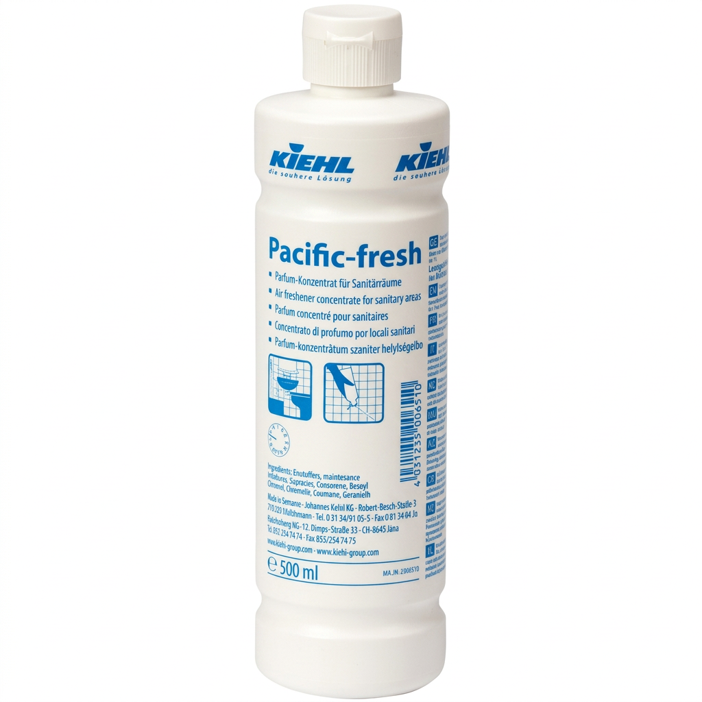Kiehl Pacific-fresh luftfrisker, én 500 ml flaske med hvidt låg på hvid baggrund