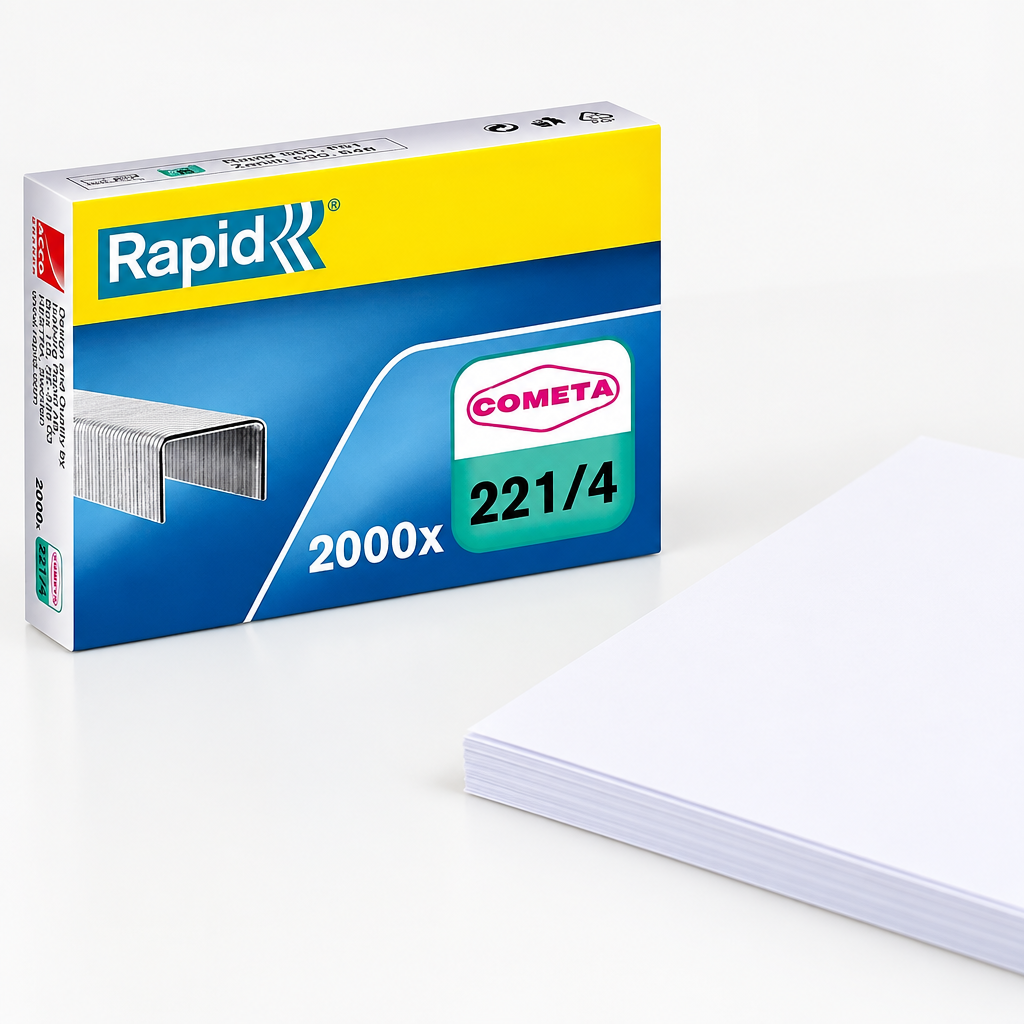 Rapid Cometa 221/4-pakke ved A4-papir, genereret miljøbillede