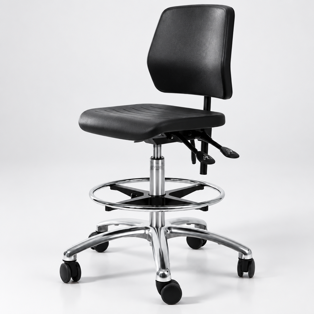 Klinik 600 Proff med fodring i designstudio, stemningsillustration