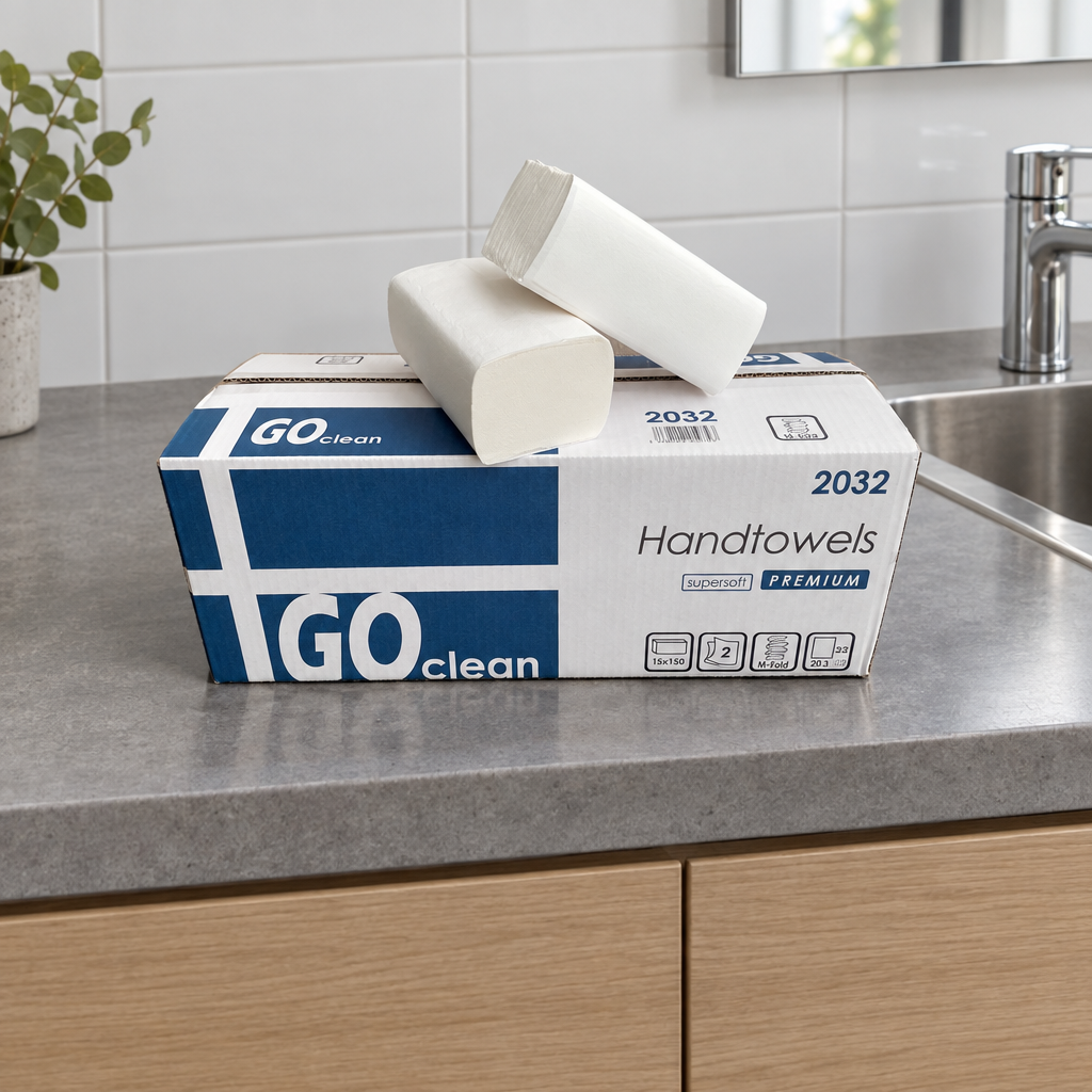 Nyt miljøbillede af GO Clean håndklædeark