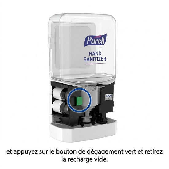 Dispenser Purell ES6 Skumsæbe TouchFree Hvid