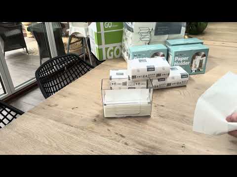 Katrin borddispenser til håndklædeark Z-fold og W-fold