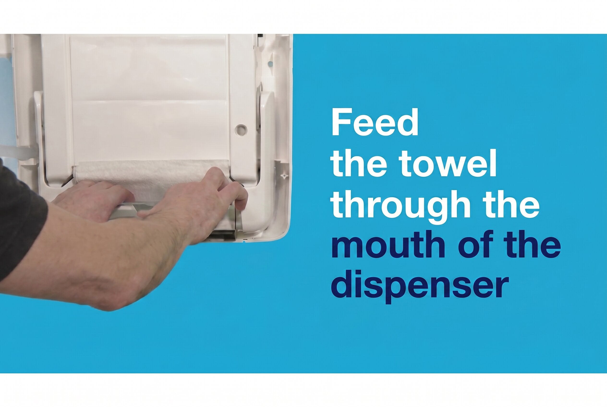 Dispenser Håndklædeark Tork H5 Mini PeakServe Hvid