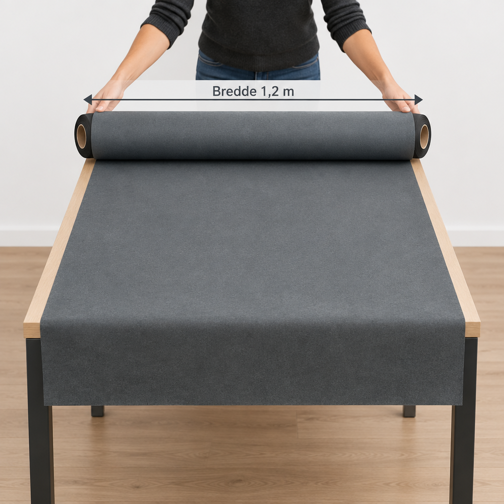 Rulledug Non Wowen, gråbrun, 1,2 × 25 m, 1 rulle