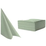 Servietter Airlaid Pistacie Støvet Grøn 40x40 50 stk