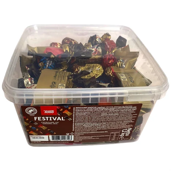 Chokolade Toms Festival Mix 1,2 kg 