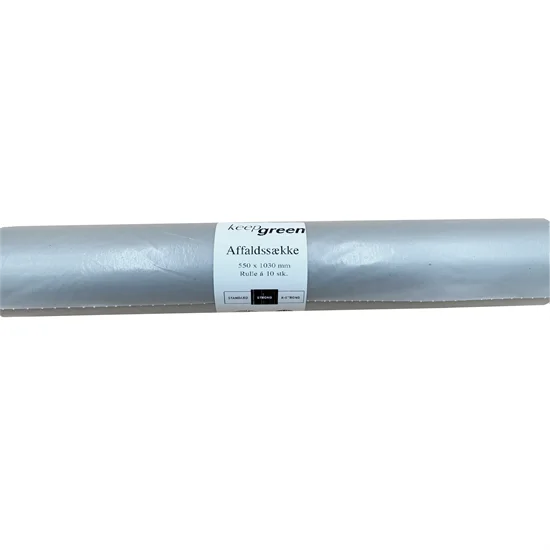Sække Klare 60L 135x103cm 55my Kraftige 1 rl a 10 sække